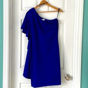 Calvin Klein One shoulder Cocktail dress, Size 10